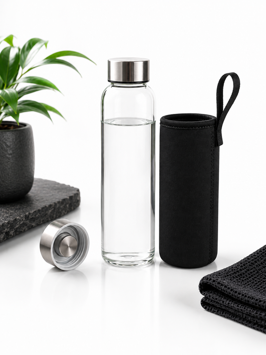 ONVA Glass Water Bottle