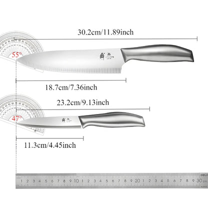 Onva Stainless Steel Kitchen Knives
