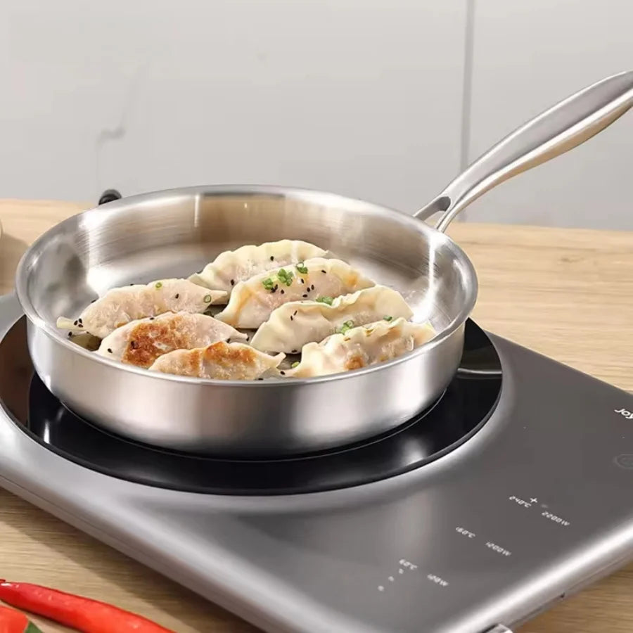 Stainless Steel Executive Frying Pan