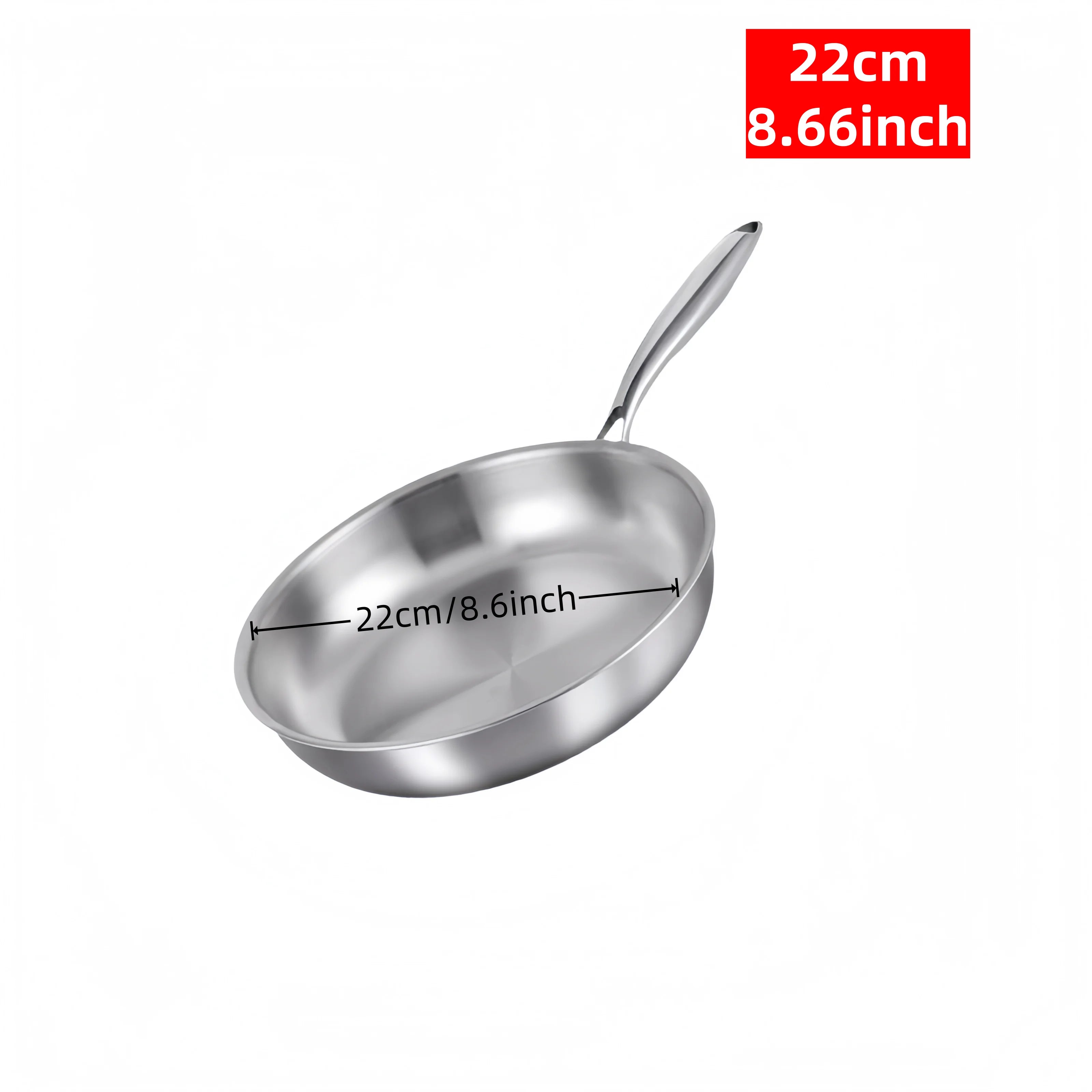 Stainless Steel Executive Frying Pan