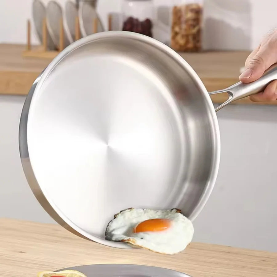Stainless Steel Executive Frying Pan
